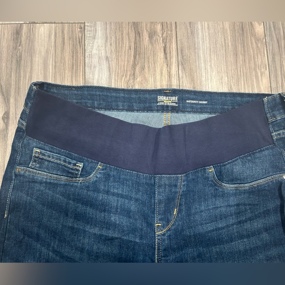EUC Levi’s maternity women’s jeans size large - Picture 3 of 5